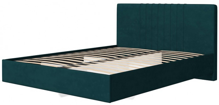 Кровать с латами Соло 140*200, Зеленый