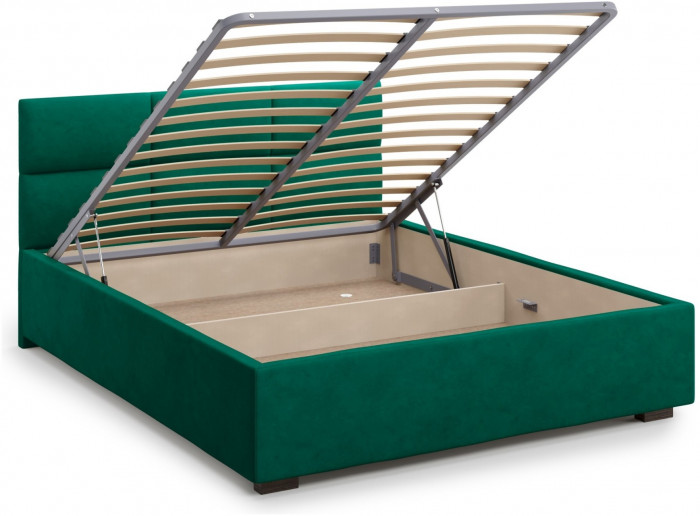 Кровать Bolsena 160 с подъемным механизмом, Velutto 33