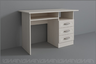 Колибри Стол, рамка, Бодега белая/Сандал светлый