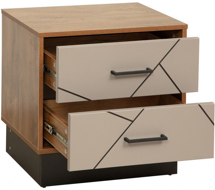 Тумба прикроватная Гамма 54.19 Таксония/Грей