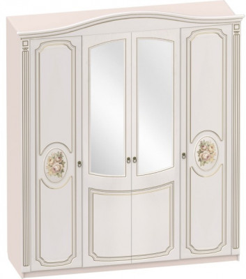 Верона Шкаф четырехдверный
