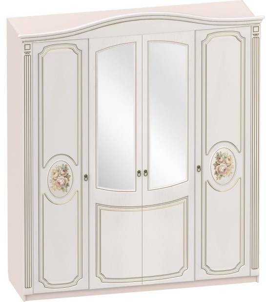 Верона Шкаф четырехдверный