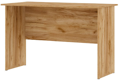 Хелен ПС 01 Письменный стол (1.200х0.770х0.600) белый/дуб крафт золото