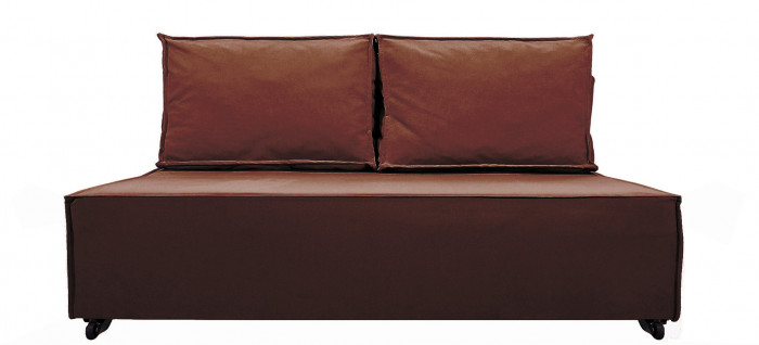 Диван-аккордеон Лофт мини 120х200, велюр серый