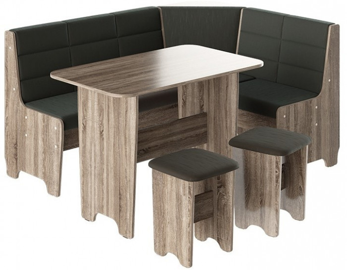 Техас Кухонный уголок Исп.2 (Венге/Кашемир коричневый)