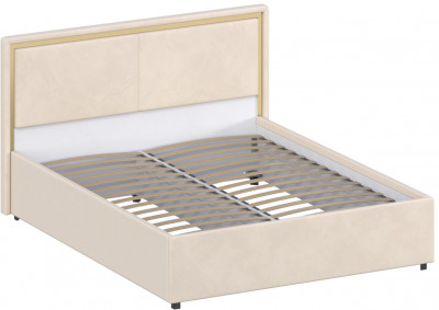 Кровать 160 с настилом из ламелей КР-431-М, Микровелюр Zeekr-3