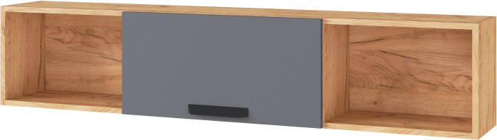 Модульный Офис Квартет-13, композиция 1, Дуб крафт золотой/Графит серый