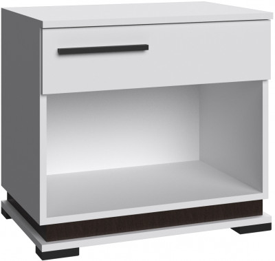 Модена Тумба МТ-30 белый/венге