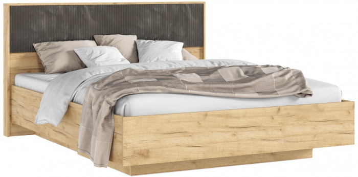 Модульная спальня Марвэл, Дуб крафт/Мальта грей