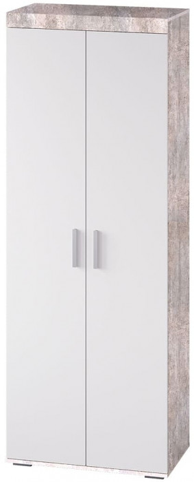 "Инстайл" ШК-29 бетон/белый