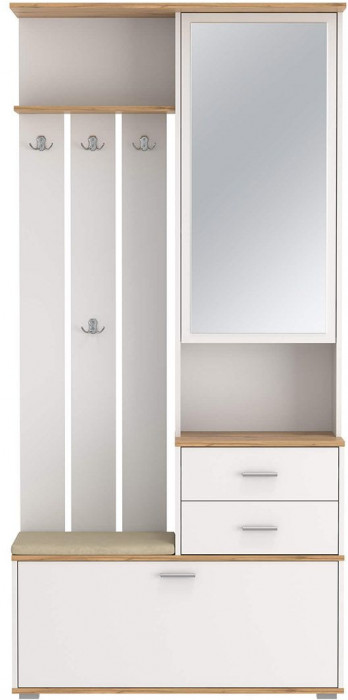 Антре шкаф для прихожей 65.08 Белый