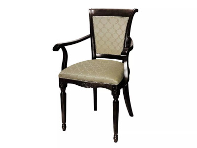 Кресло С-14 черный/андрис бежевый