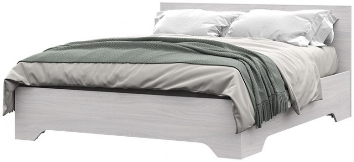 ВАЛЕНСИЯ КР 014 кровать (1,64х0,85х2,06) без ортопед.осн. дуб анкор