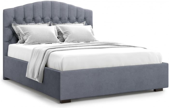 Кровать Lugano 140 с подъемным механизмом, Velutto 32