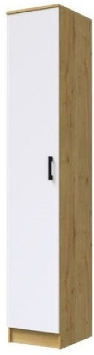 Шкаф Соло Эра, Вотан/Белый гладкий