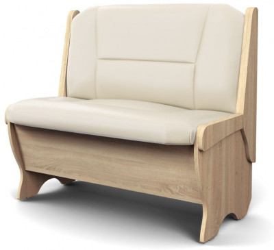 Скамья Лотос 950 дуб сонома/крем