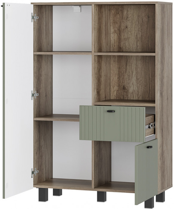 Шкаф Олива ШК-16, Дуб каньон, MF12