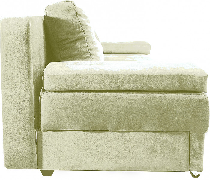 Диван-еврокнижка Амстердам Мини люкс, 150, велюр бежевый