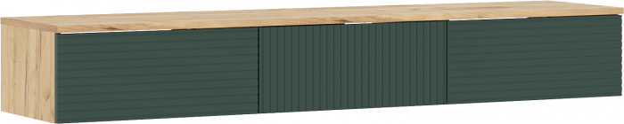 Флэш Полка косметическая (Браш Мени Грин, Дуб Крафт)