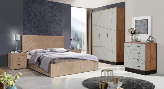 Шкаф для одежды Гамма 54.12 Таксония/Белый