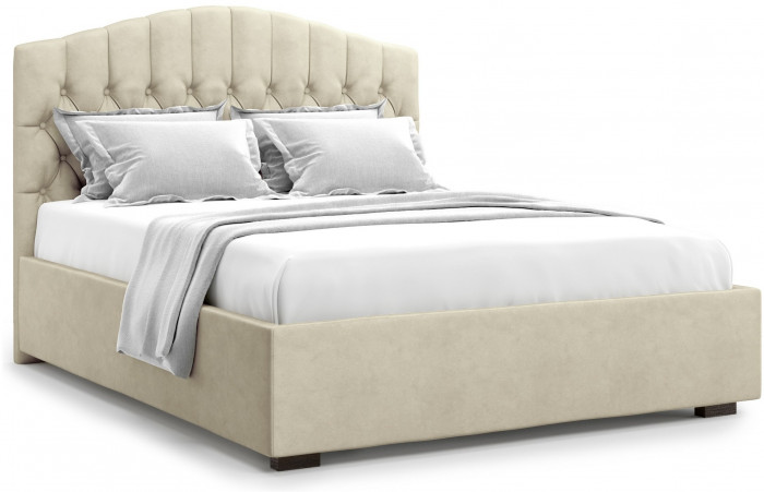 Кровать Lugano 160 с подъемным механизмом, Velutto 17