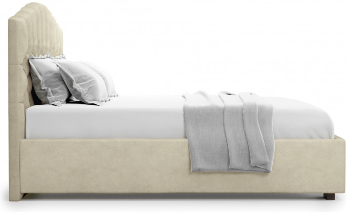 Кровать Lugano 160 с подъемным механизмом, Velutto 17
