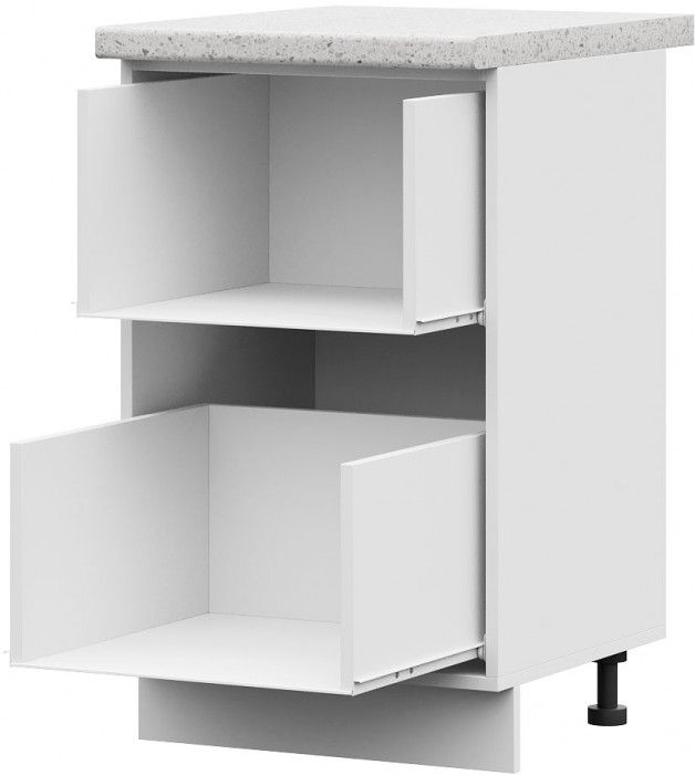 ШН2Я 500 корпус шкаф нижн. с 2 ящ (500*840*474) б/ст белый