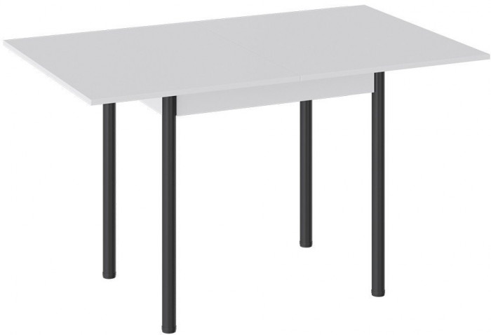 Родос Тип 2 стол с опорой d40 (Черный муар/Дуб Крафт золотой)