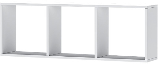 Детская комната Бриз МДФ, набор 6, Белый/Ирис (Полосы)