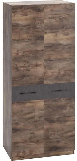 Глазго Шкаф двухдверный