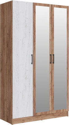 Шкаф Вегас 1200 дуб крафт табачный/дуб крафт белый