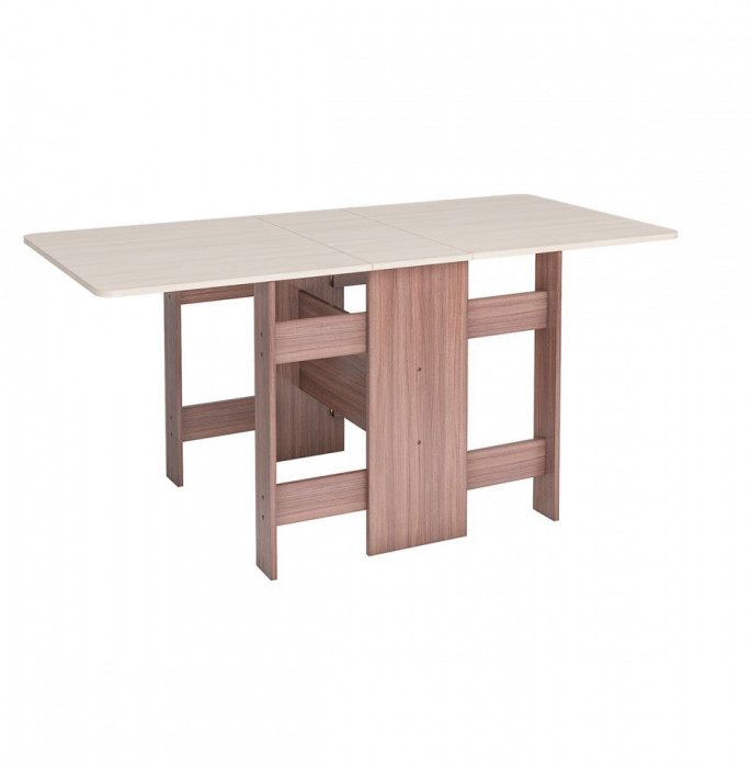 стол-книжка СТК-003 ясень шимо темный/ясень шимо светлый