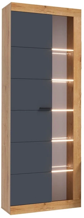 Прага Модульная Гостиная, вариант №5, вотан/Графит