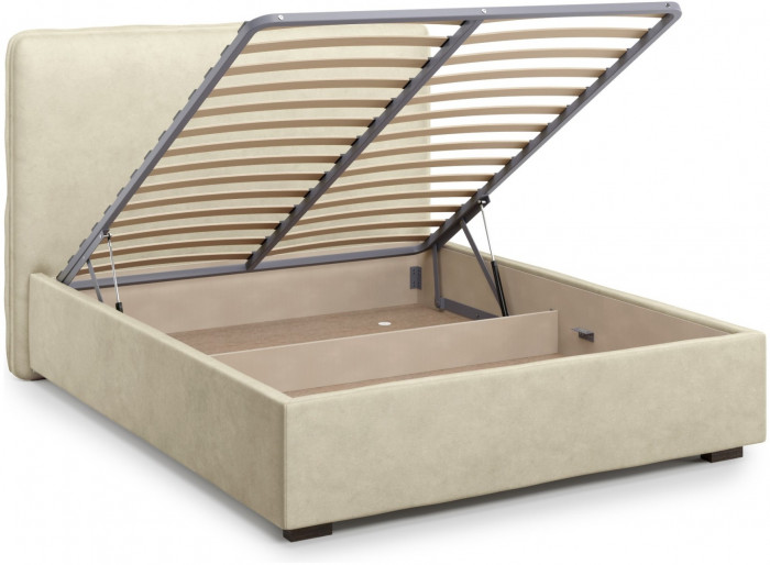 Кровать Brachano 160 с подъемным механизмом, Velutto 17