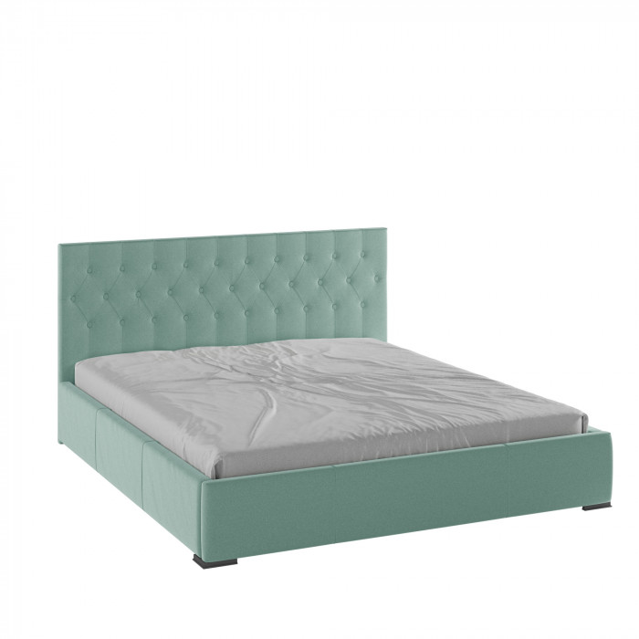 Октавия Кровать интерьерная 180 мятный ромб, ортопед