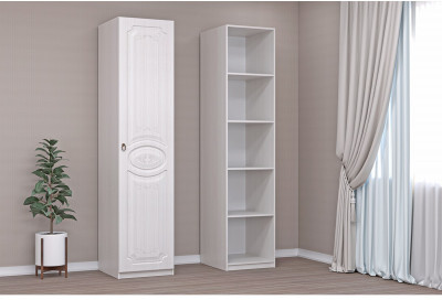 Кэт-6 бодега/сандал Пенал L/R (Бодега белая / Сандал)