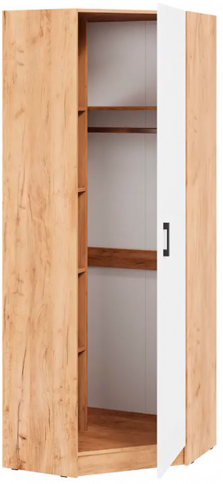 мс для прихожей Вега ШКУ дуб крафт золотой/белый