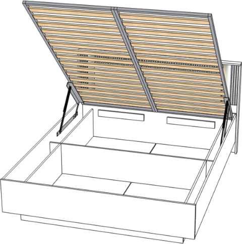 Кровать 160х200 