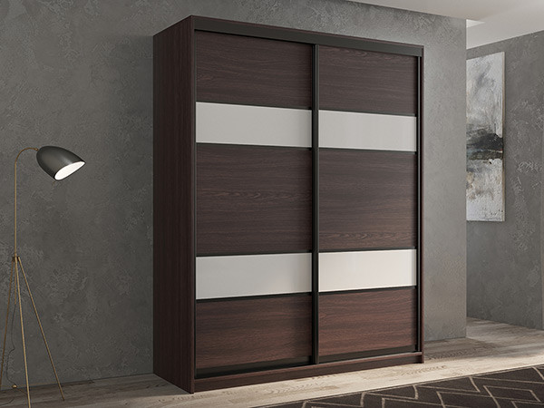 Шкаф-купе Кааппи 8 Венге 120х45х230 см