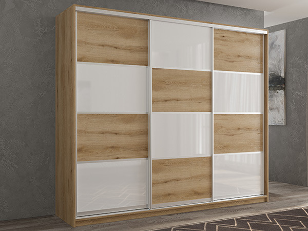 Шкаф-купе Кааппи 14 Эвок Прибрежный 210х60х230 см