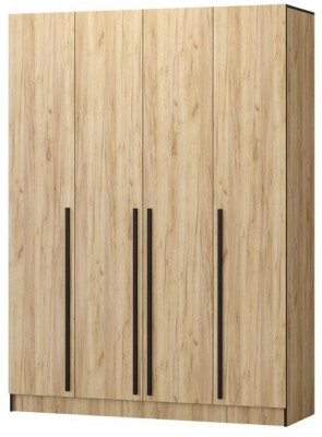 Шкаф Бастион ЛДСП 1,6 крафт золотой (Дуб крафт золотой)