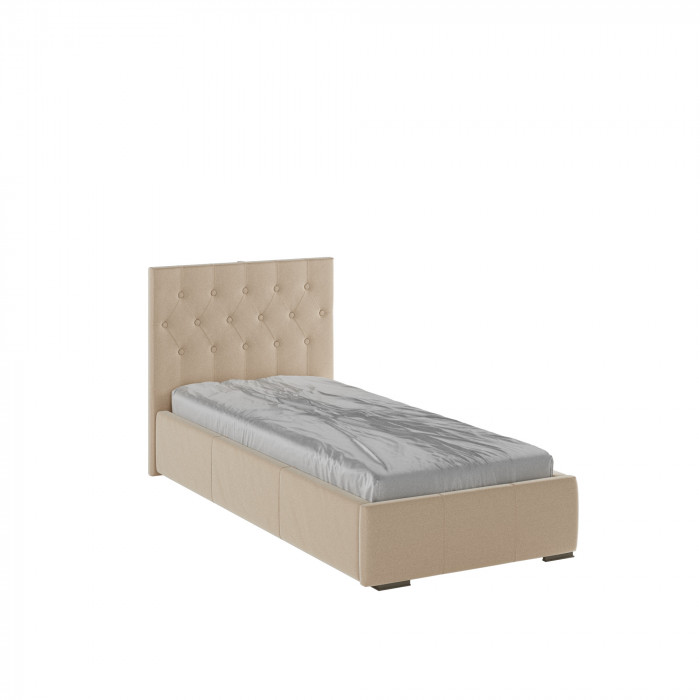 Октавия Кровать интерьерная 900 бежевый ромб, ортопед