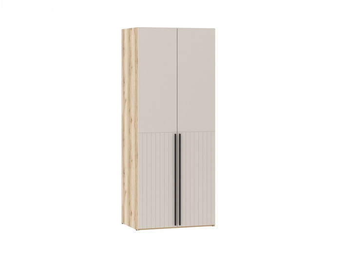 200.04 шкаф для одежды (ПВХ) Арден Дуб Делано / Сантьяго софт