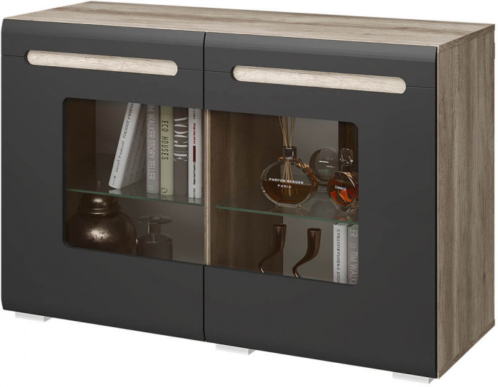 Спальня "Наоми" КМ-10 дуб каньон/графит