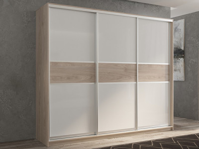 Шкаф-купе Кааппи 11 Кастелло Серый 210х45х230 см