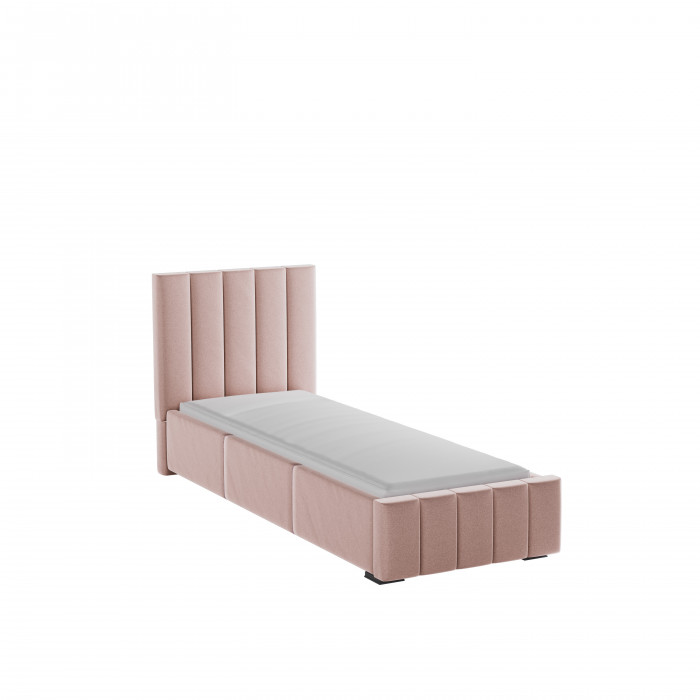 Нега Кровать интерьерная 900 пыльная роза, ортопед