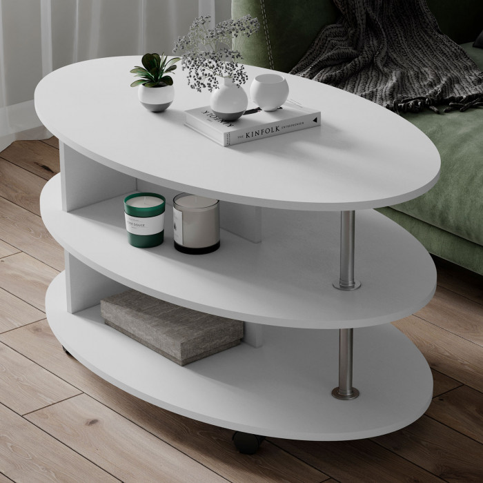 Стол Журнальный Консул-4 (1000*540*600) белый