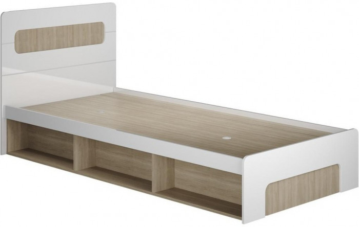 Кровать Палермо-3_Ю КР-001 с подъемным механизмом 90х200