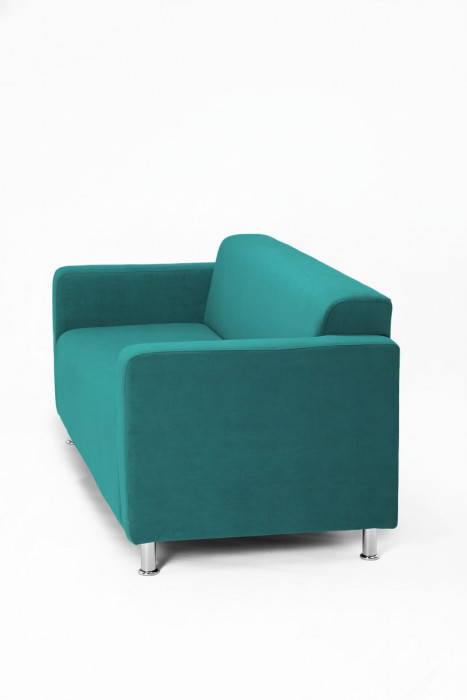 Диван прямой Томи, 160 см, велюр, зеленый