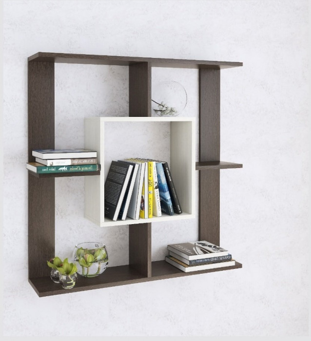 Полка навесная ПН-1 венге/ясень анкор светлый